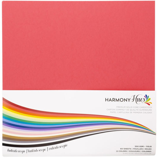 Harmony Hues 110# Cardstock 12"x12"