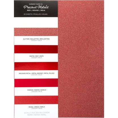 Harmony Precious Metals Cardstock 8.5"X11"