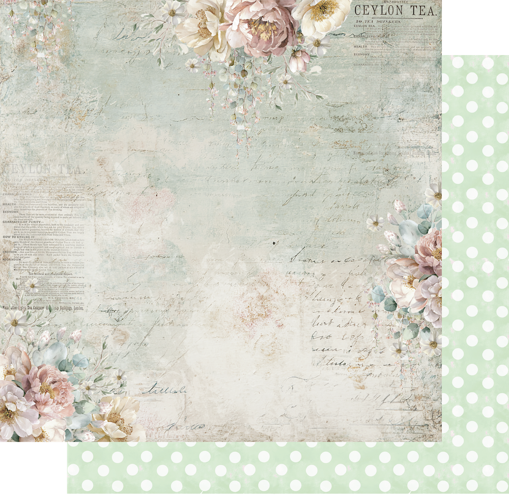 Tea & Tranquility 12 x 12 Collection Pack (16 sheets)
