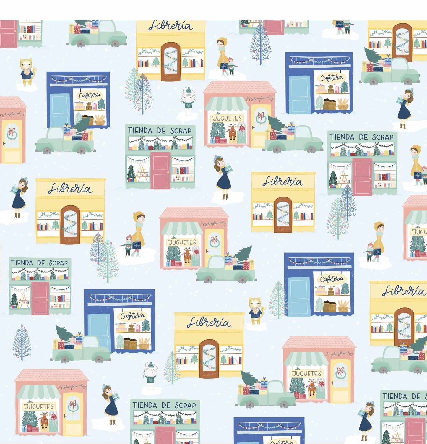 PREVENTA Stack 12"x12" Cuento de invierno + recortables