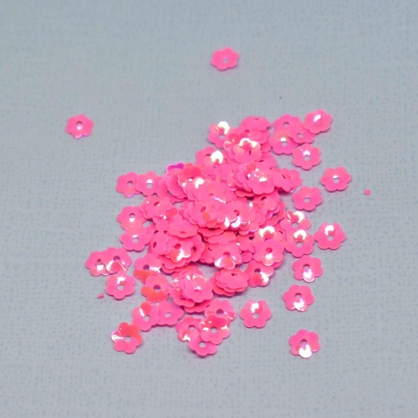 Lentejuelas Mini Flores Rosas