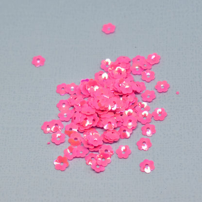 Lentejuelas Mini Flores Rosas