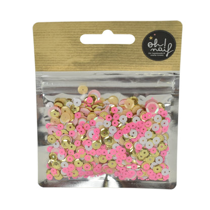 Lentejuelas Gold & Pink