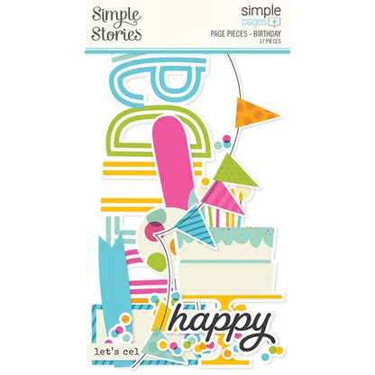 12x12 Simple Set Birthday (Simple Stories)