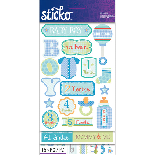 BABY BOY  -STICKO FLIP PACK