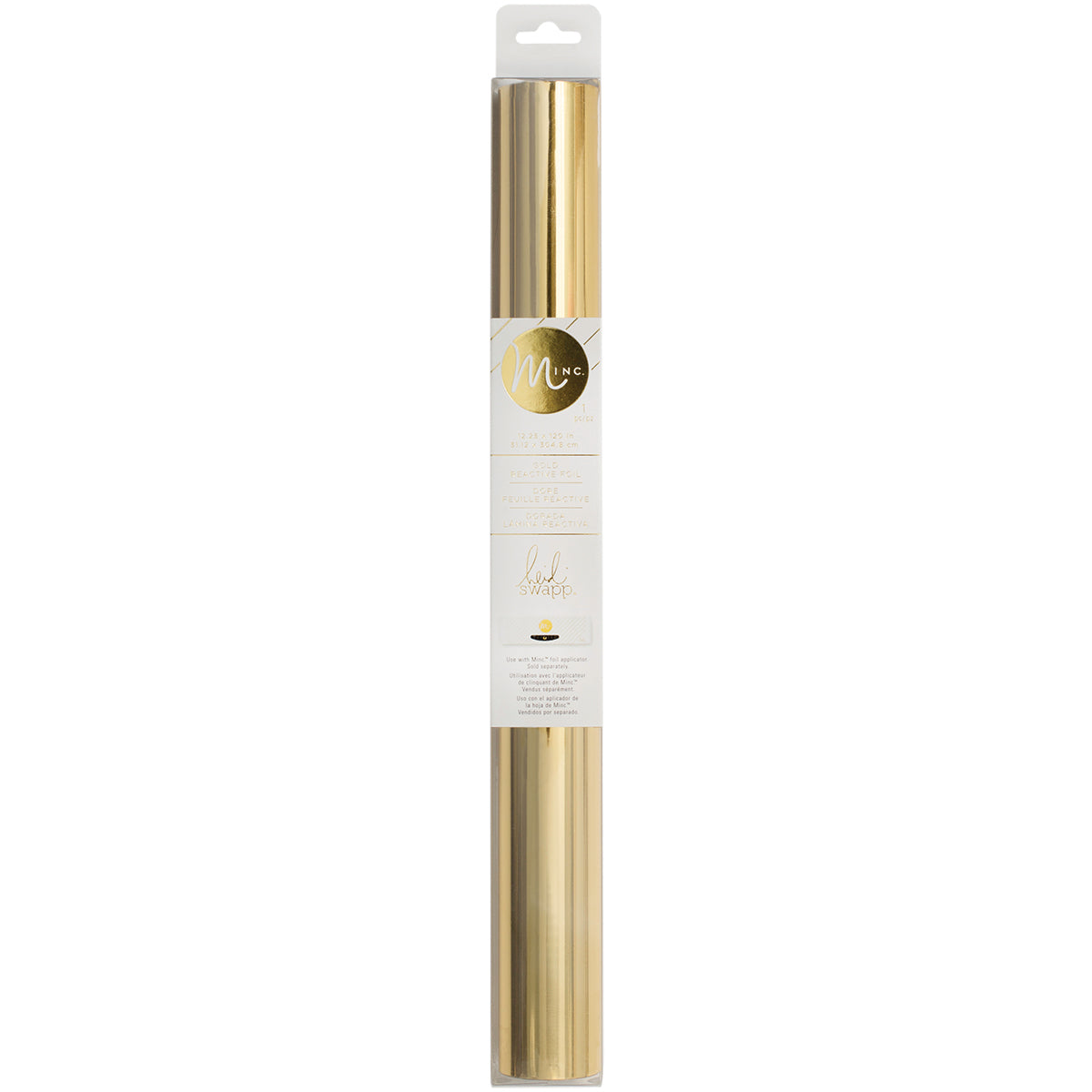 Heidi Swapp Minc Reactive Foil 12.25" - Gold 10' Roll