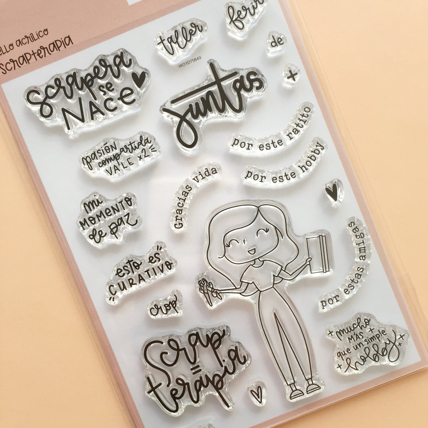 Sello Acrílico Scrapterapia