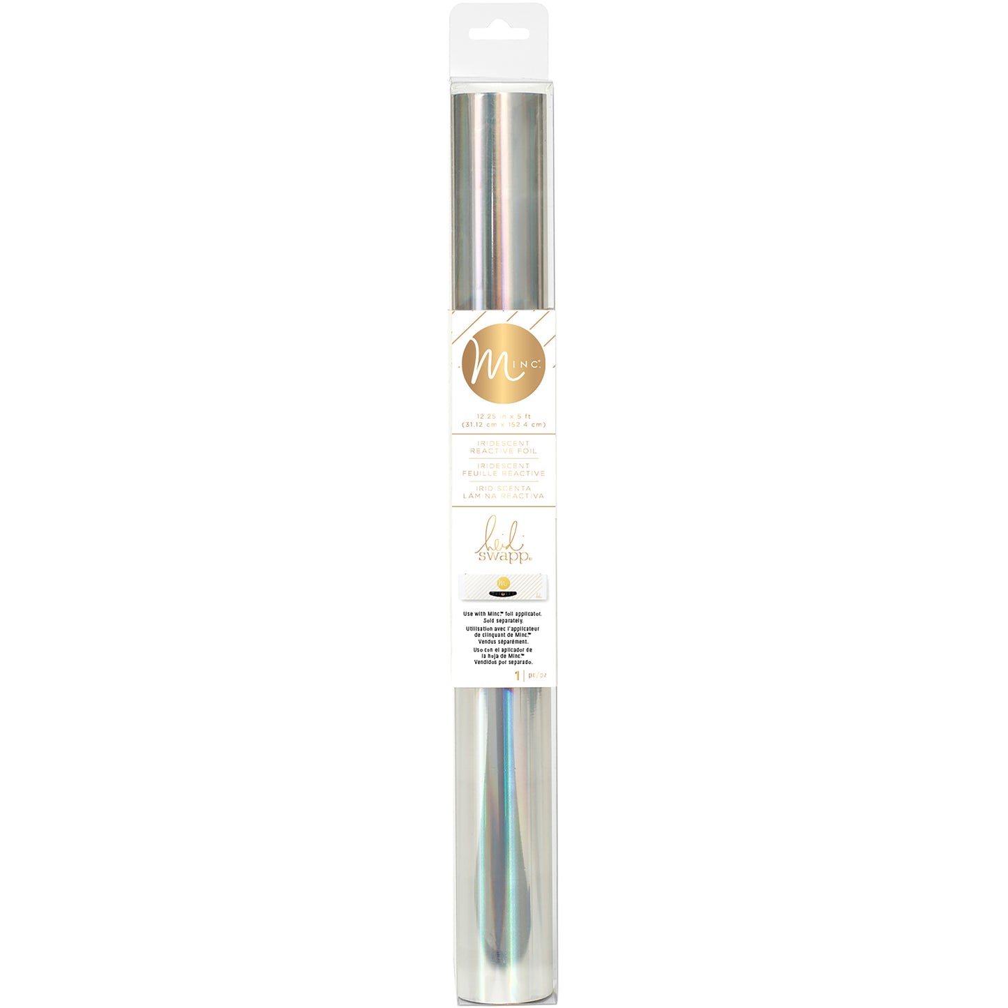 Heidi Swapp Minc Reactive Foil 12.25" - Iridescent 5' Roll