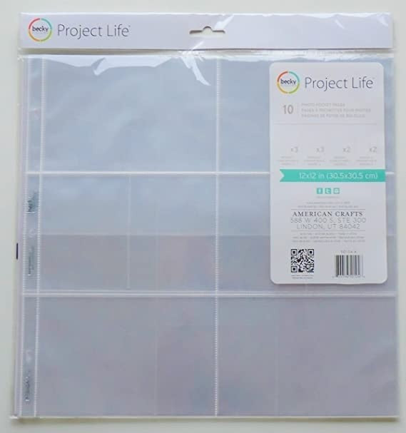 Project Life 12x12 Photo Pocket Pages