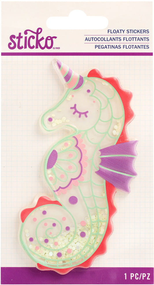 SEACORN   -STICKO FLOATY STICKERS