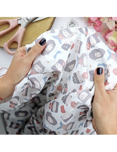 printed fabric Momento Zen | La Sra. Lola collection