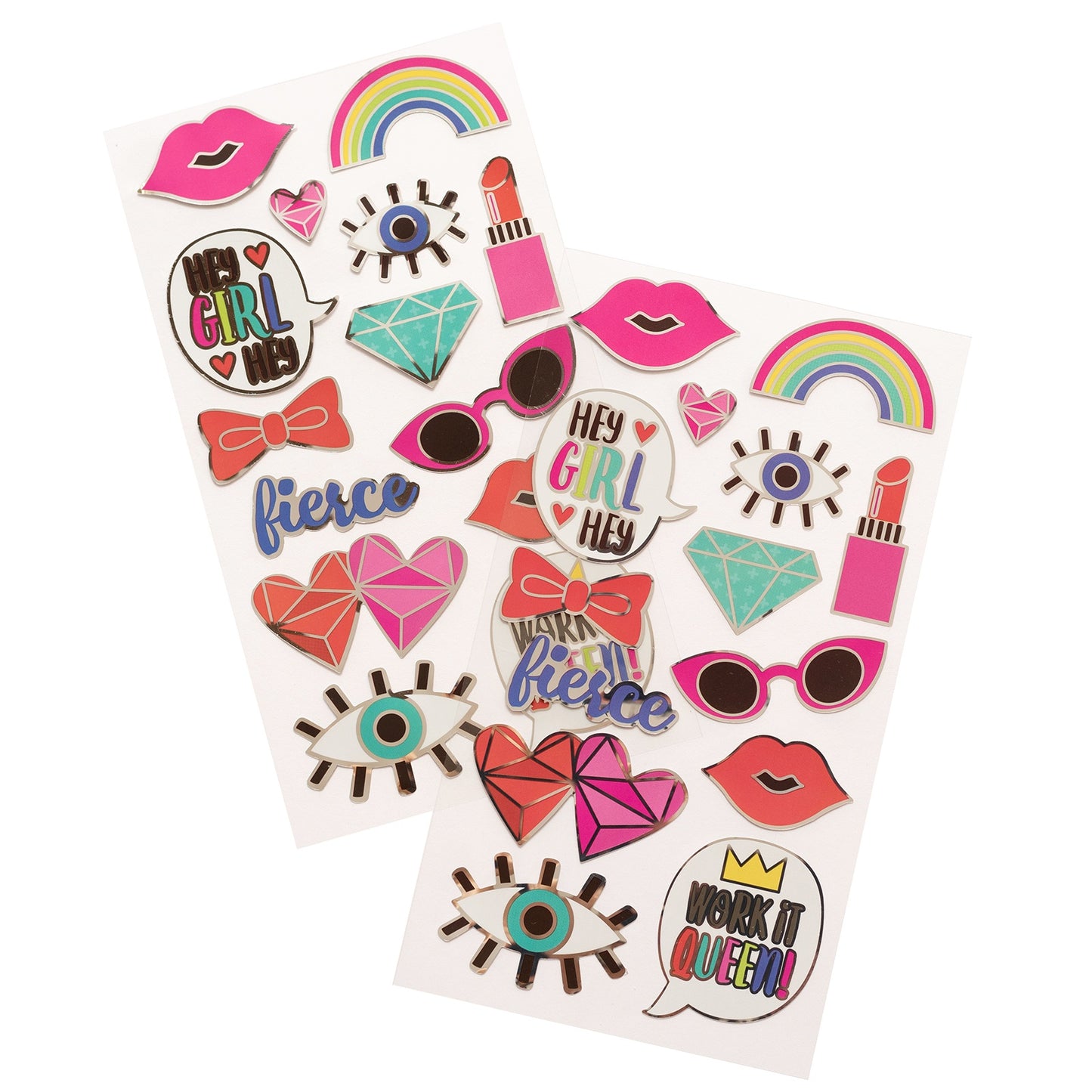 Girly Enamel Pin -STICKO FLAT STICKERS