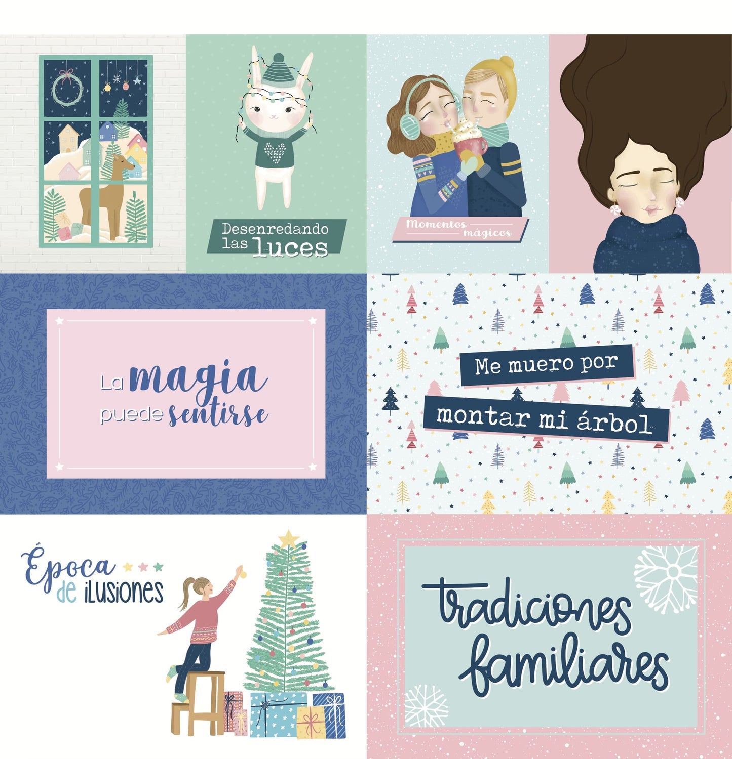 PREVENTA Stack 12"x12" Cuento de invierno + recortables