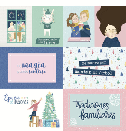 PREVENTA Stack 12"x12" Cuento de invierno + recortables
