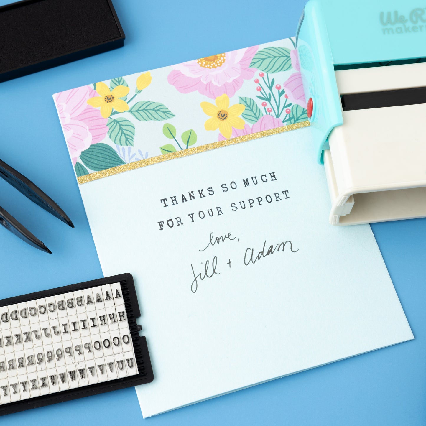 We R Typeset Stamp Punch Set