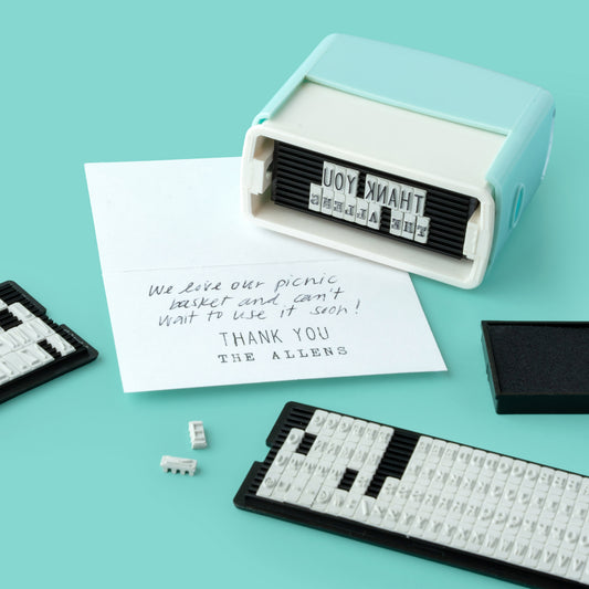We R Typeset Stamp Punch Set