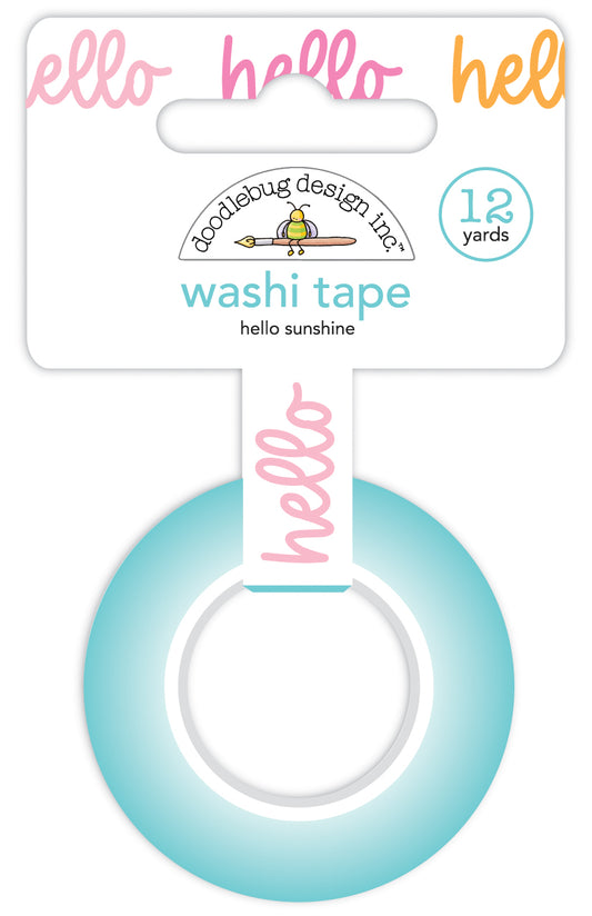 hello sunshine washi tape