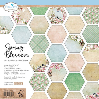 Elizabeth Craft Double-Sided Cardstock (Spring Blossom paper)