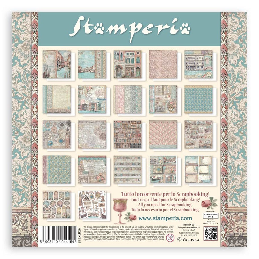 Kit de stamperia Venice