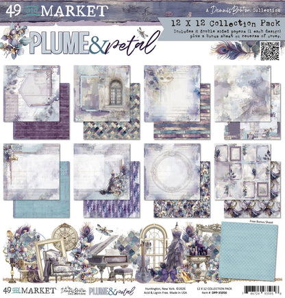 49 And Market Collection Kit:  Plume & Petal (with Washi Tape)