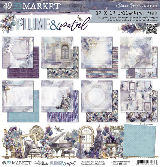 49 And Market Collection Kit:  Plume & Petal (with Washi Tape)