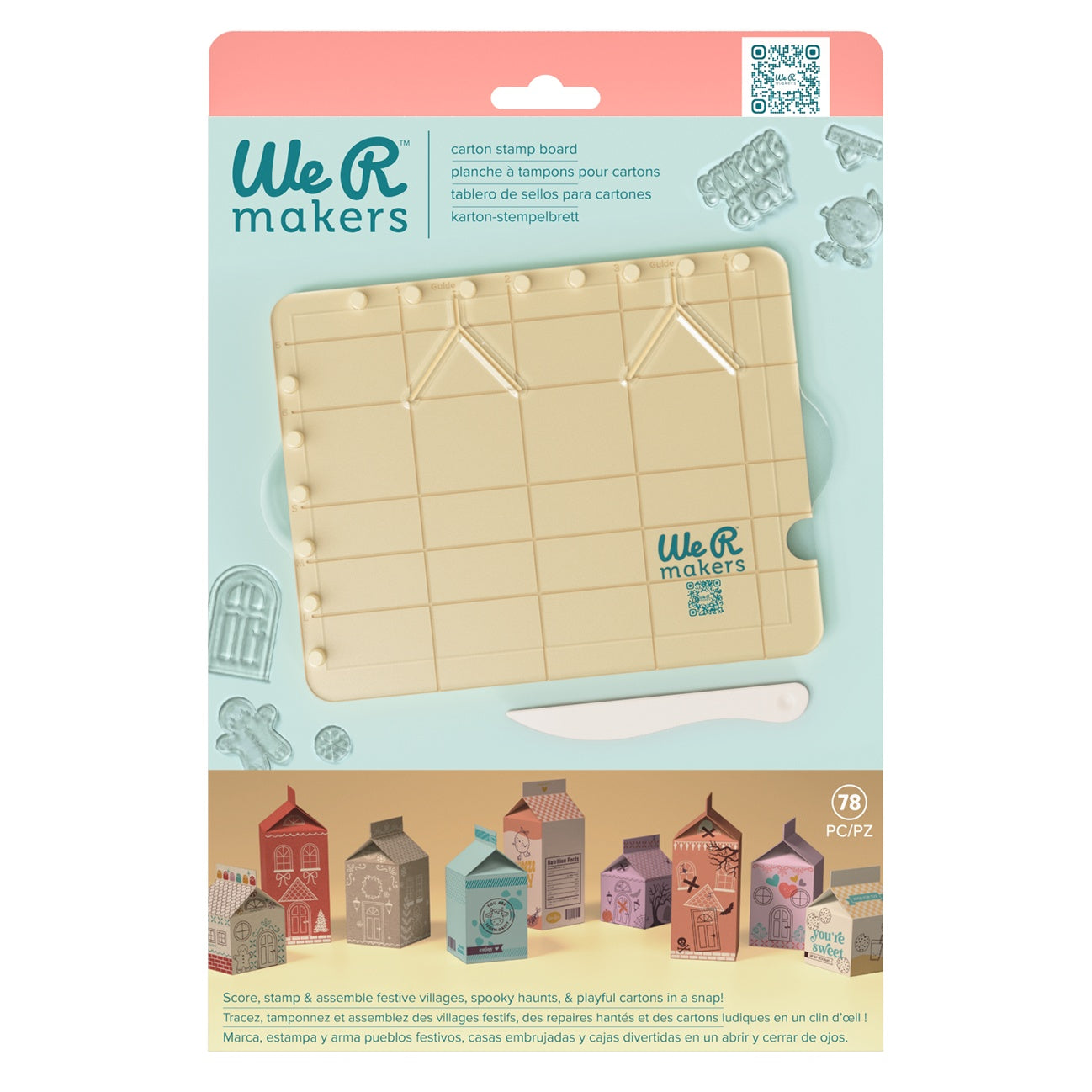 We R Carton Stamp Board & Stamps - Carton