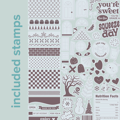 We R Carton Stamp Board & Stamps - Carton