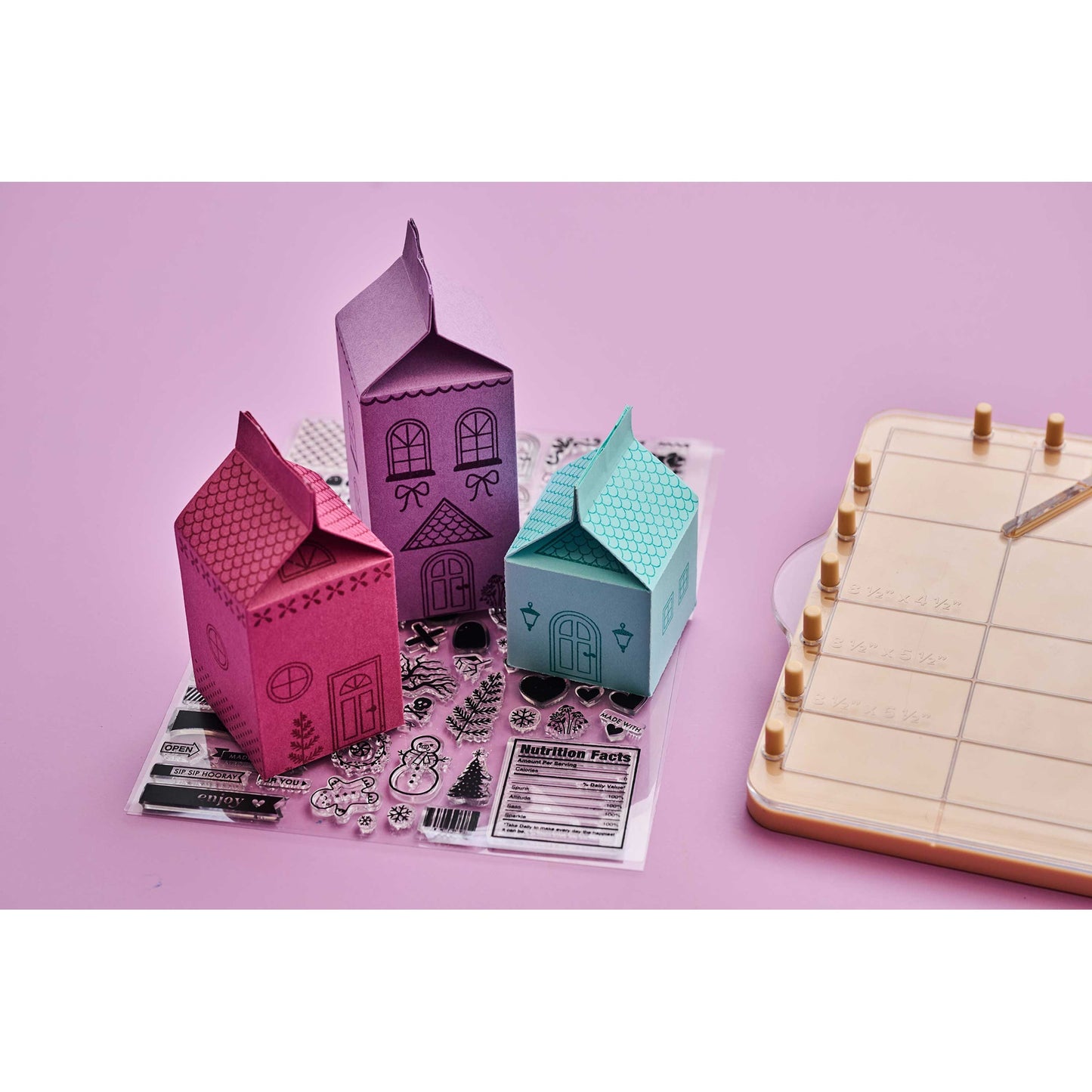 We R Carton Stamp Board & Stamps - Carton