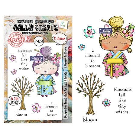A Moment To Blossom - Clear Stamp Set