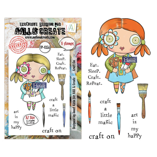 CRAFT ON - Clear Stamp Set