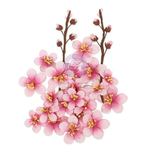 Prima Marketing Among the Wildflowers Paper Flowers 22/Pkg - Spring Twig
