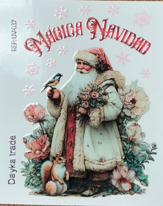 UV DTF STICKERS - Pequeño - Mágica Navidad