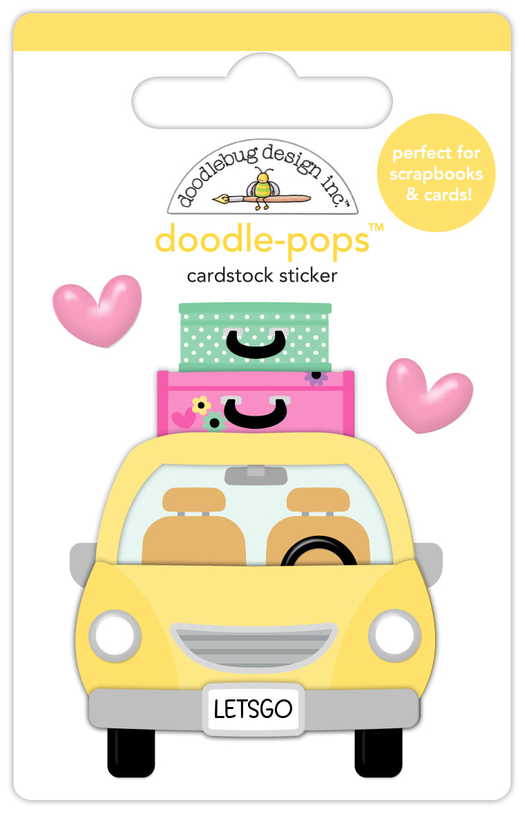 girl's getaway doodle-pops (12 pc)