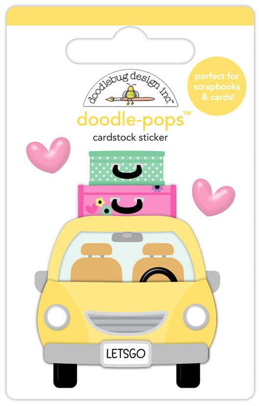 girl's getaway doodle-pops (12 pc)