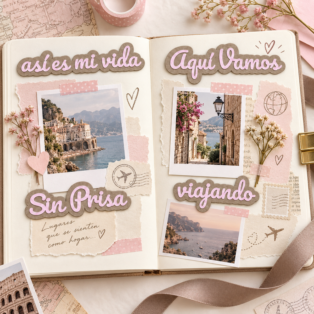 Set de Frases «Así es mi vida»