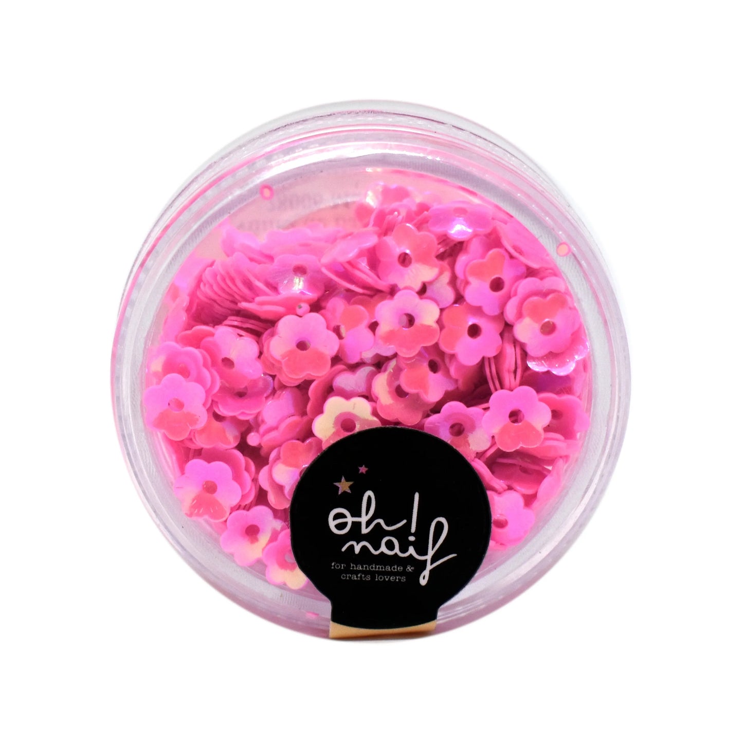 Lentejuelas Mini Flores Rosas