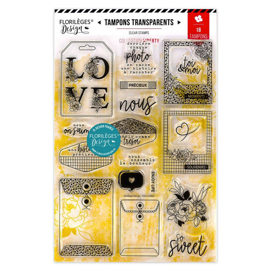 Love Liberty Acrylic Stamp