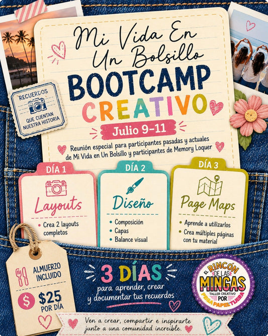 Mi Vida en Un Bolsillo Bootcamp