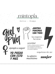 Sello Mintopia Girl Power