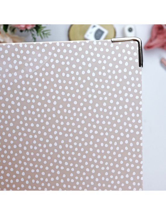 9x12” binder Melocotón | Rita's Diary collection