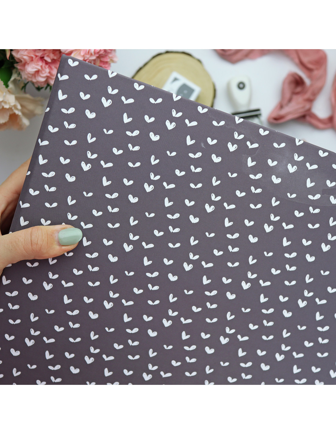 9x12” binder Corazones | Rita's Diary collection