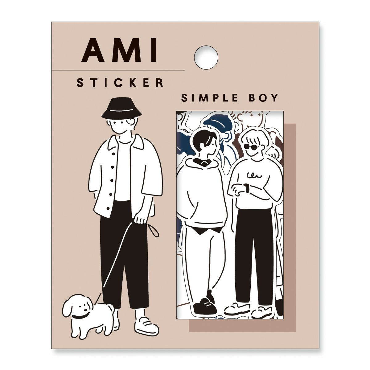 Stickers Amie Sticker Simple Boy