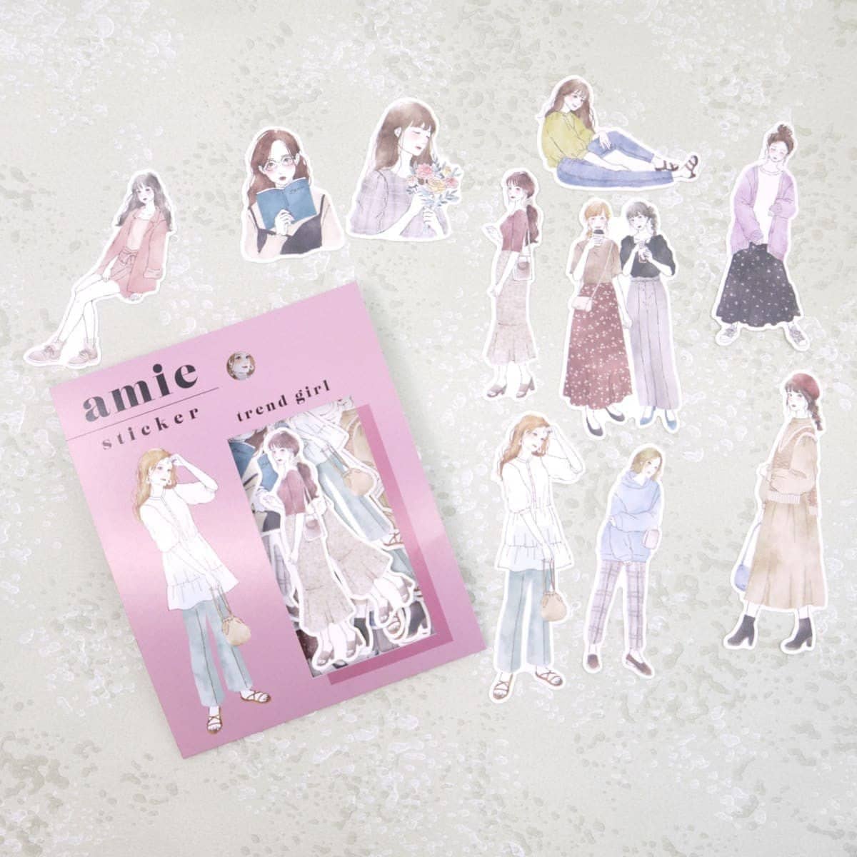 Stickers Amie Sticker Trend Girl
