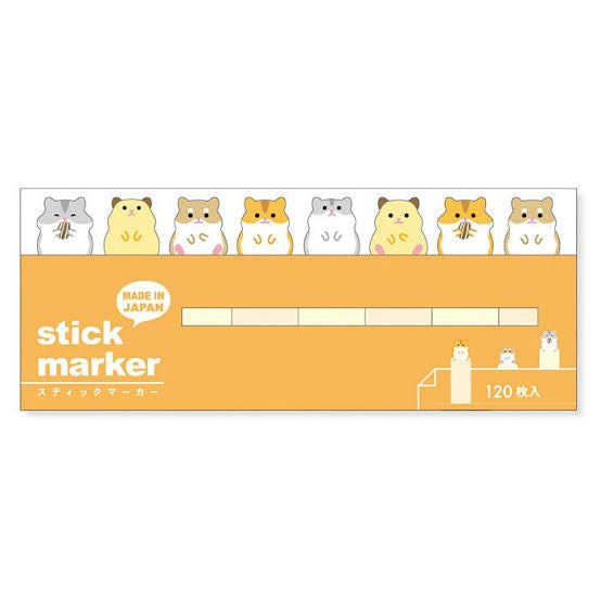 Sticky Notes Stick Marker Hamster