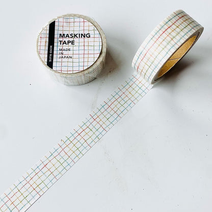 Masking tape, pattern, check 1