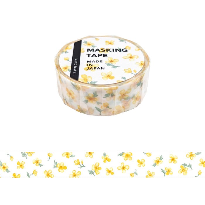 MASKING TAPE Flower Watercolor 3