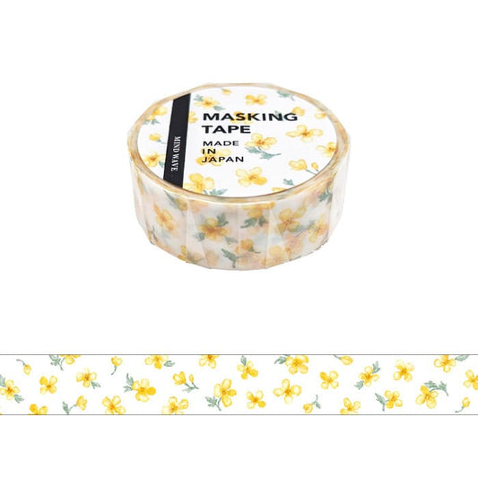 MASKING TAPE Flower Watercolor 3