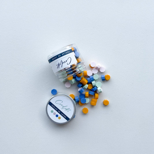 Set de perlas de lacre - Colores Basics (cocoloko)