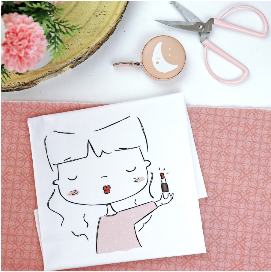 Empoderada fabric panel | Menos es Nada collection