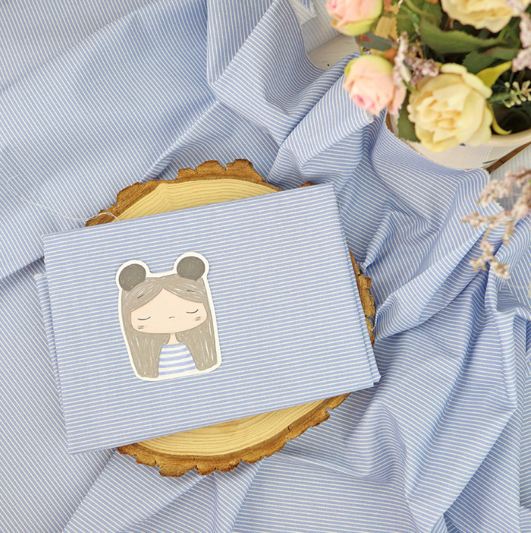 Marina printed fabric | Fantasía by Alúa Cid